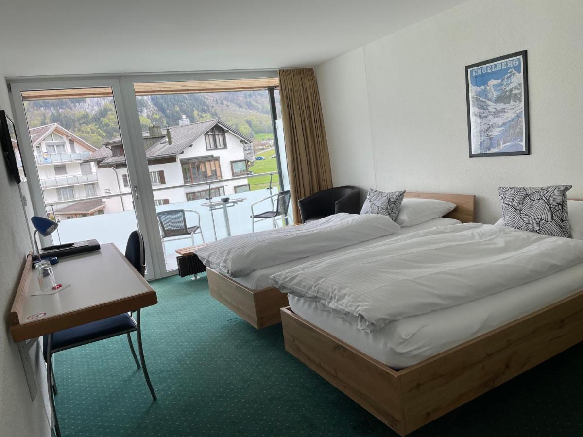 Hotel Hahnenblick Engelberg Kültér fotó