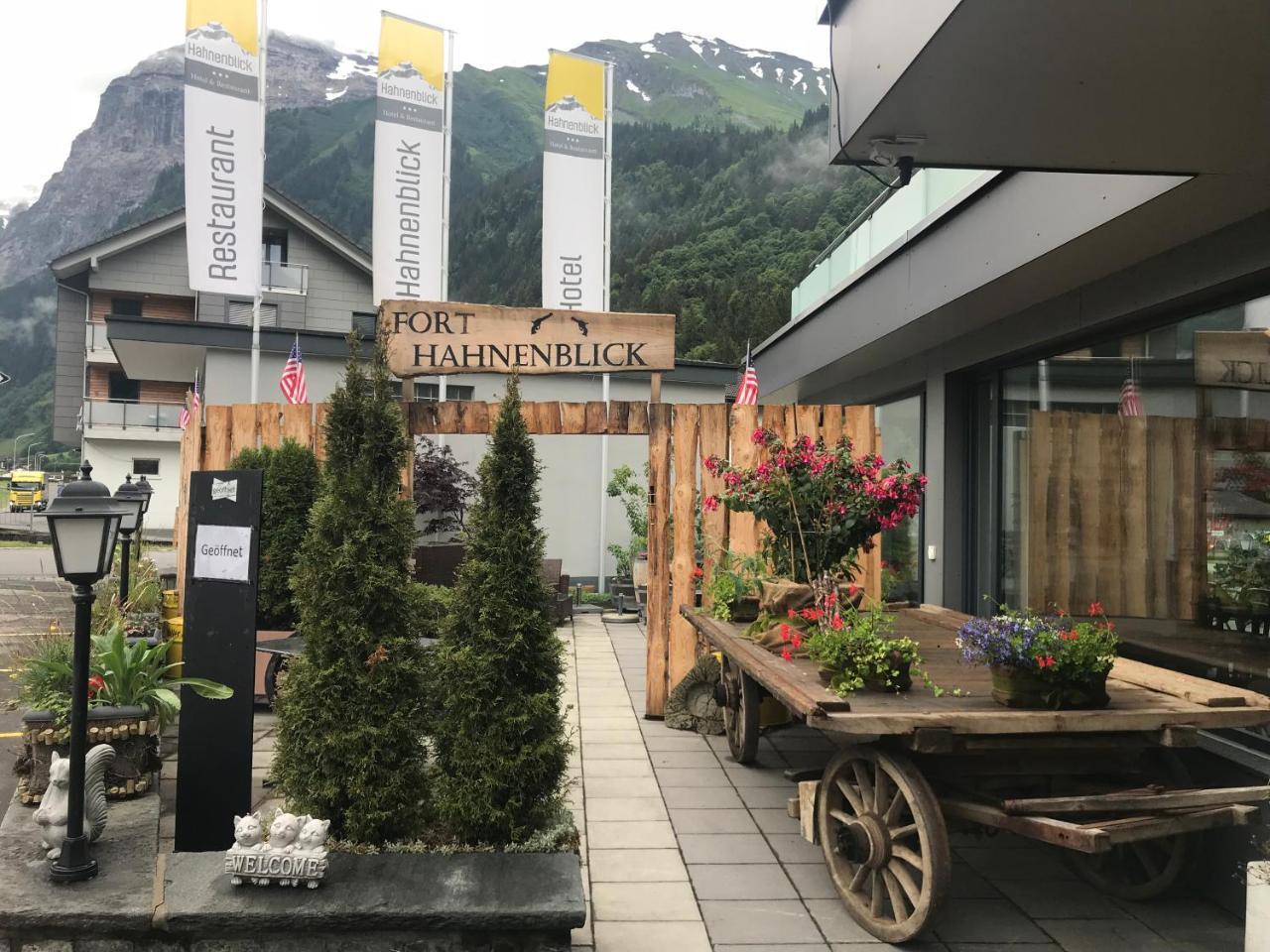 Hotel Hahnenblick Engelberg Kültér fotó